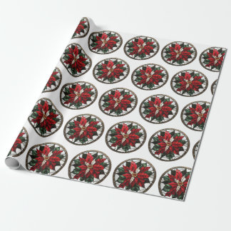 Seasonal Stained Glass Boutique Wrapping Paper