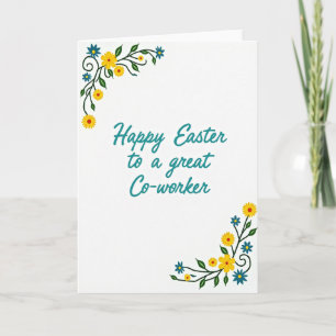 Seasonal Thanks Floral Card