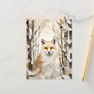 Seasonal Winter polar bear lovers Postcard