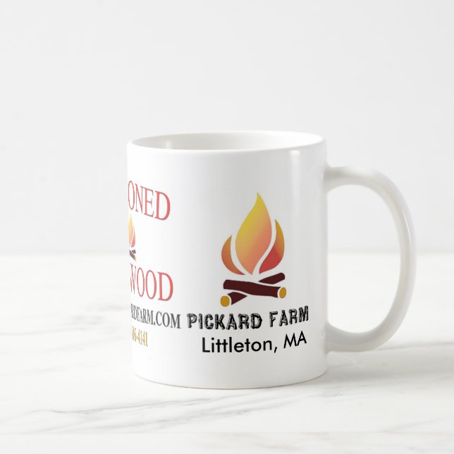 Seasoned Firewood Coffee Mug (Right)