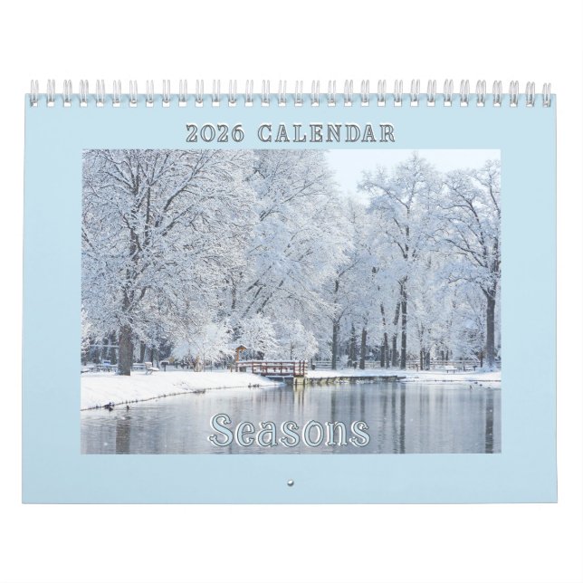 "SEASONS" 2026 WALL Calendar (Cover)