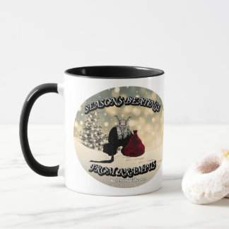 Seasons Beatings From Krampus - Christmas Mug