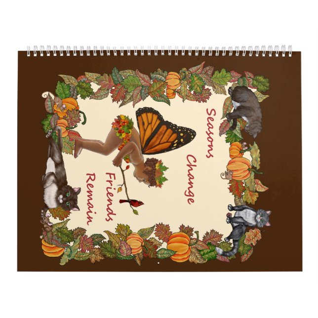 Seasons Change Calendar (Cover)