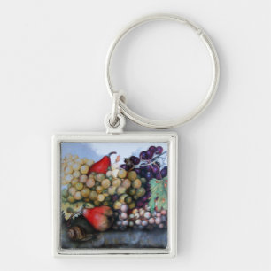 SEASON'S FRUITS 1 - GRAPES AND PEARS KEY RING