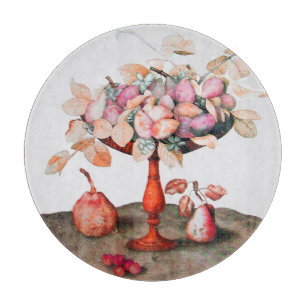 SEASON'S FRUITS / JASMINES AND PRUNES CUTTING BOARD