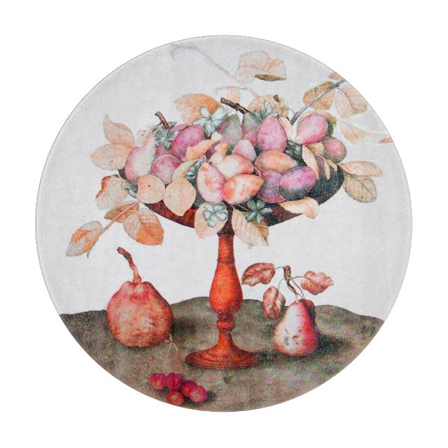 SEASON'S FRUITS / JASMINES AND PRUNES CUTTING BOARD (Front)