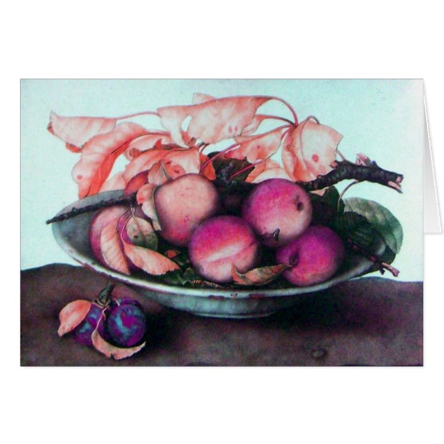 SEASON'S FRUITS /PEACHES AND PRUNES (Front Horizontal)