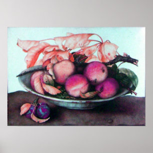 SEASON'S FRUITS / PEACHES AND PRUNES POSTER