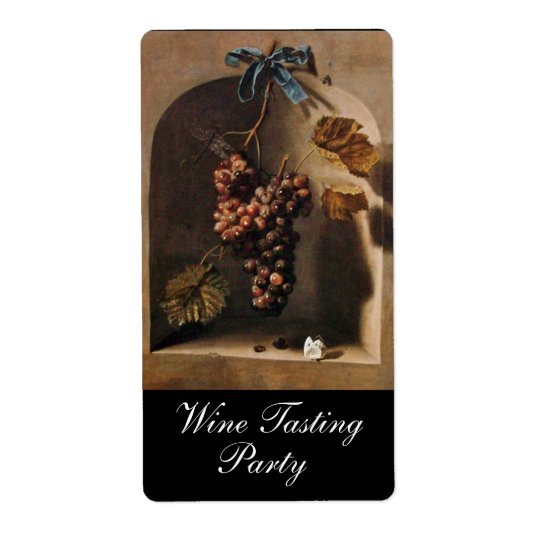 SEASON'S FRUITS -PROSPERITY brown yellow green Shipping Label