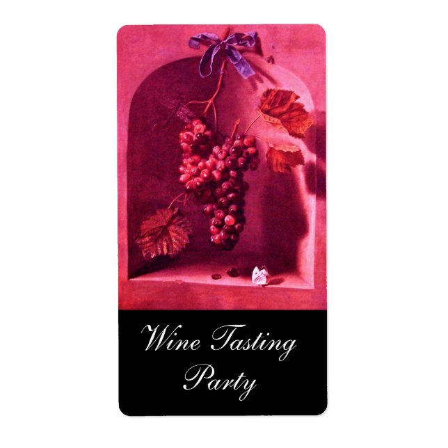 SEASON'S FRUITS -PROSPERITY Red pink fuchsia,black (Front)