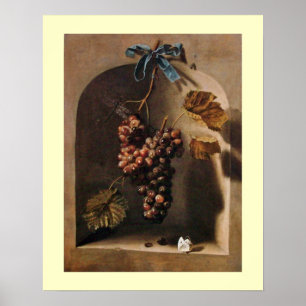SEASON'S FRUITS -PROSPERITY yellow brown cream Poster