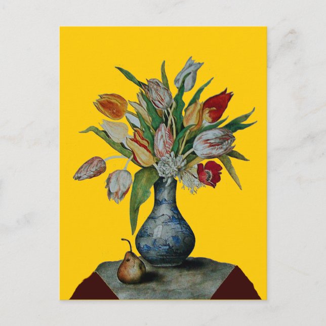 SEASON'S FRUITS - TULIPS POSTCARD (Front)