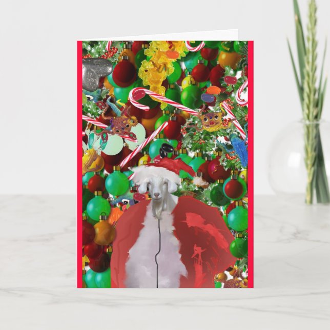 sEAsON'S gOaTINgS Holiday Card (Front)