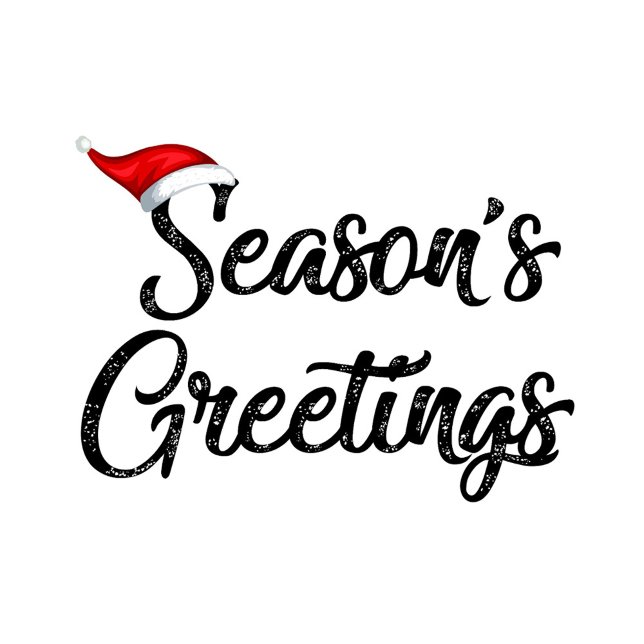 Seasons Greeting Golf Balls (The image features the text "Season's Greetings" in a stylized, handwritten-style font.)