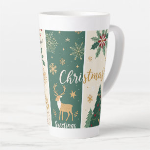 Season's Greeting  Latte Mug