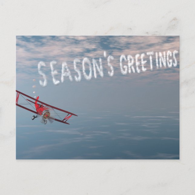 Seasons Greeting postcard (Front)