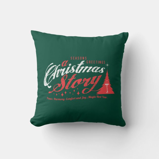 Season's Greetings - A Christmas Story Cushion (Front)