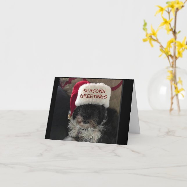 *SEASONS GREETINGS* ACROSS THE MILES CARD (Yellow Flower)