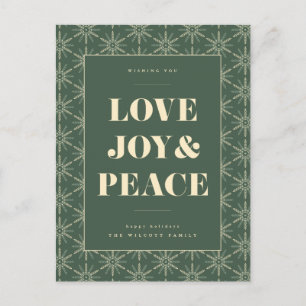 SEASON'S GREETINGS   Add Your Photo Postcard