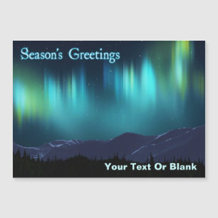 Season's Greetings - Aurora Borealis