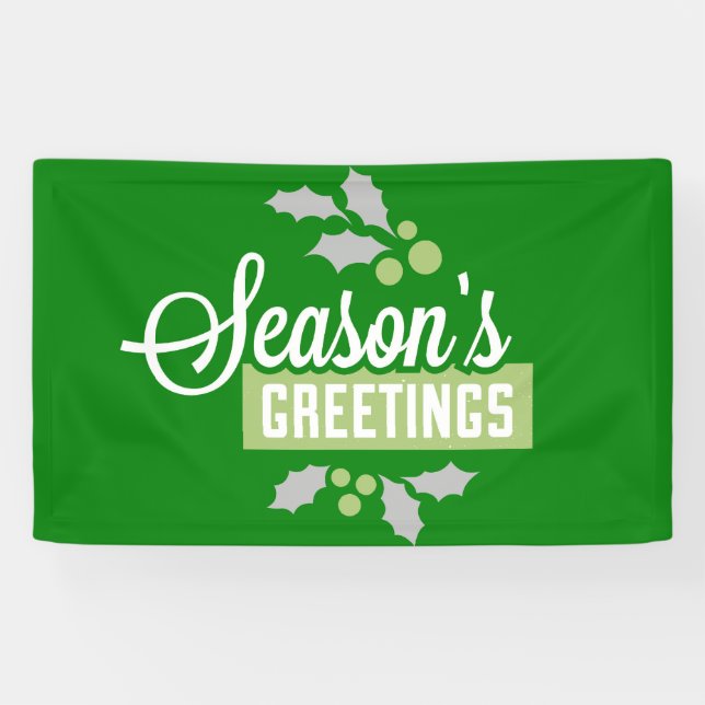 Seasons Greetings Banner (Horizontal)