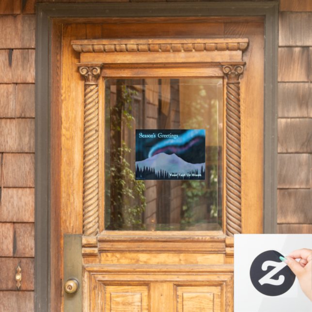 Season's Greetings - Blue Aurora (Home Door)