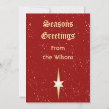 Seasons Greetings Card