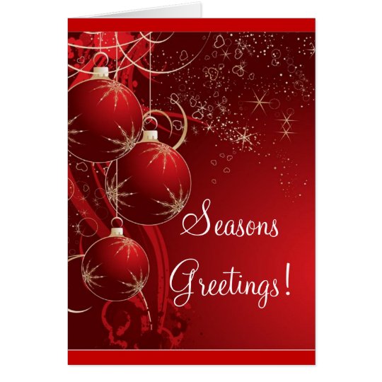 Seasons Greetings! Card