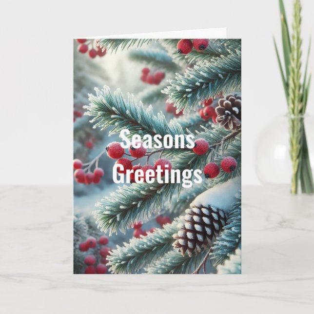 Seasons Greetings Card (Front)