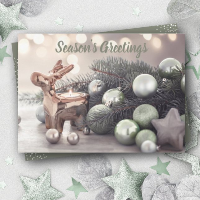 Season's Greetings Christmas Holiday Card (Creator Uploaded)