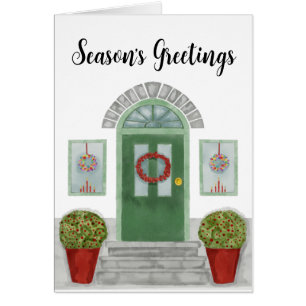 Season's Greetings Christmas home