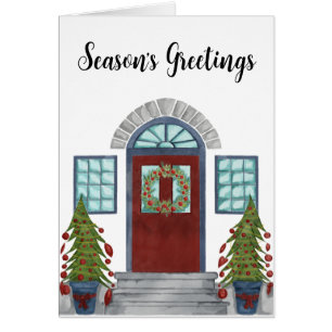 Season's Greetings Christmas home