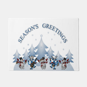 SEASONS GREETINGS DOORMAT