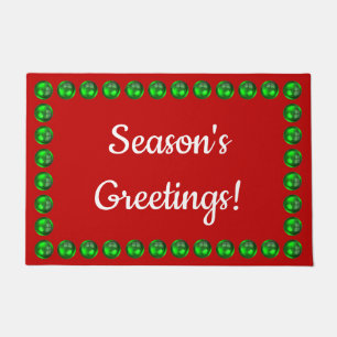 Season's Greetings Doormat