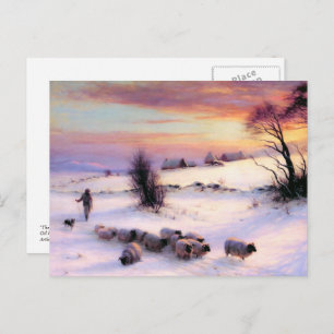 Season's Greetings. Fine Art Christmas Postcards