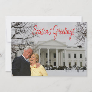 Season's Greetings from Bill & Hill Holiday Card