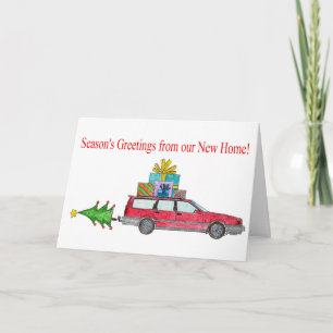 Season's Greetings from new home Holiday Card