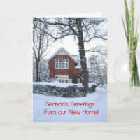 Season's Greetings from New Home - new address