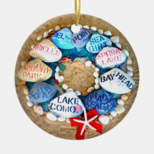 Season's Greetings from the Jersey Shore Ornament