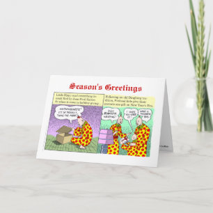 Season's Greetings from Zippy Holiday Card