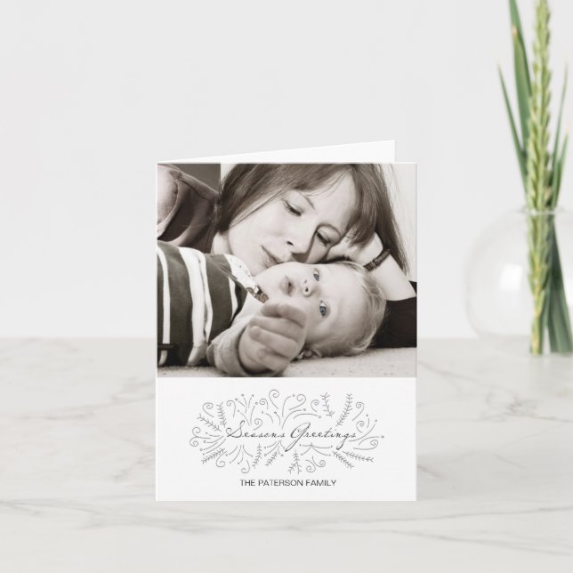 season's greetings holiday card (Front)