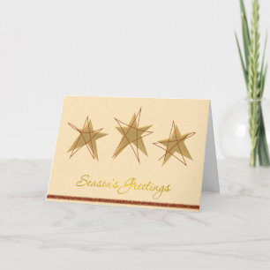 Season's Greetings Holiday Card