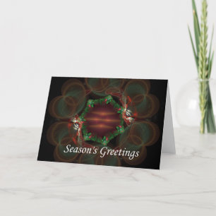Seasons Greetings Holiday Card