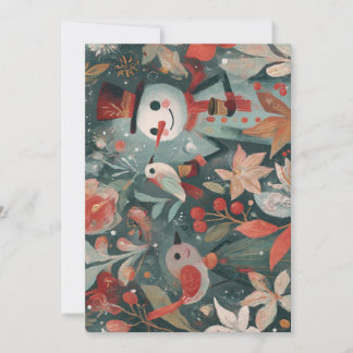 Seasons Greetings Holiday Card