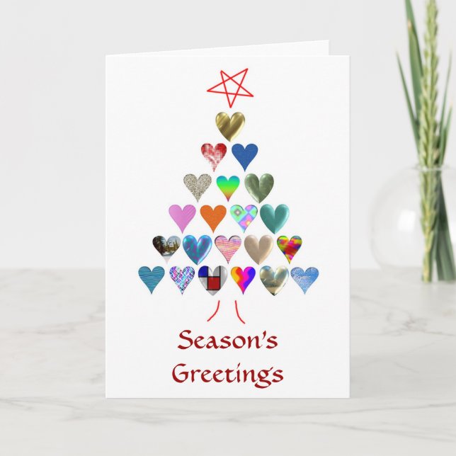 Season's Greetings Holiday Card (Front)