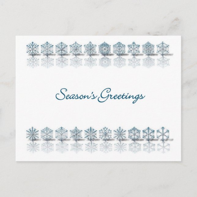 Season's Greetings Holiday Postcard (Front)