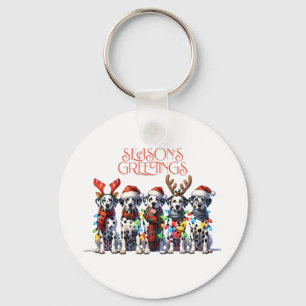 SEASON'S GREETINGS KEY RING