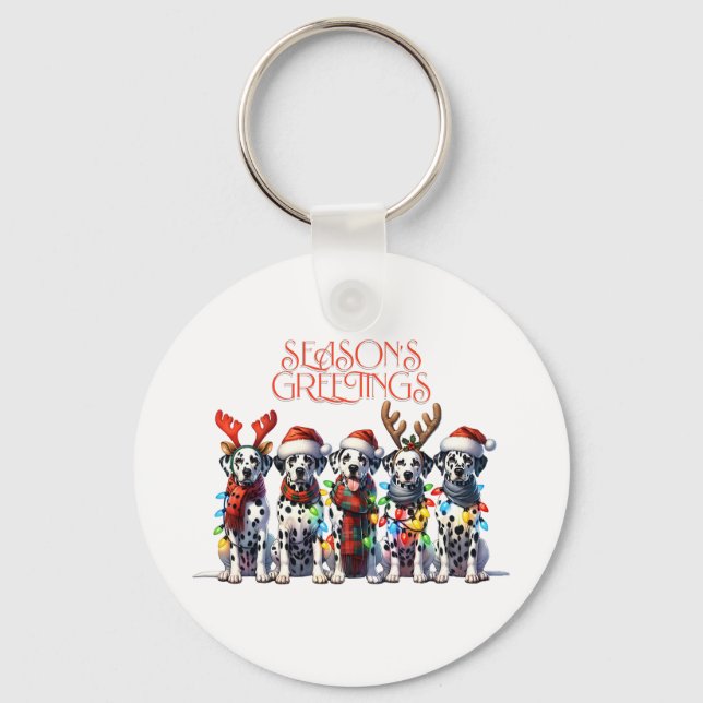 SEASON'S GREETINGS KEY RING (Front)