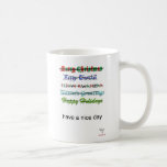 Seasons' Greetings Mug<br><div class="desc">So how DO you greet your loved ones (or others... ) in December??</div>