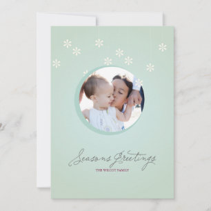 Seasons Greetings {PhotoCard} Holiday Card